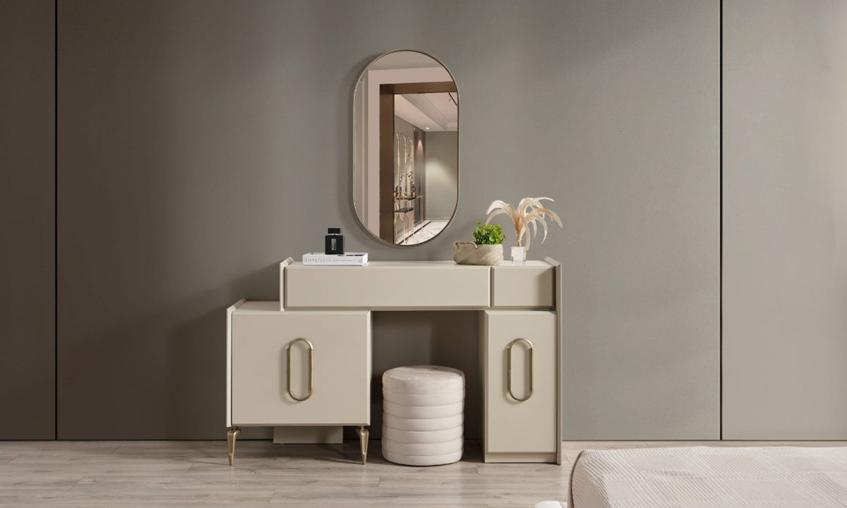 Genova Şifonyer ve Aynası - Görsel 1