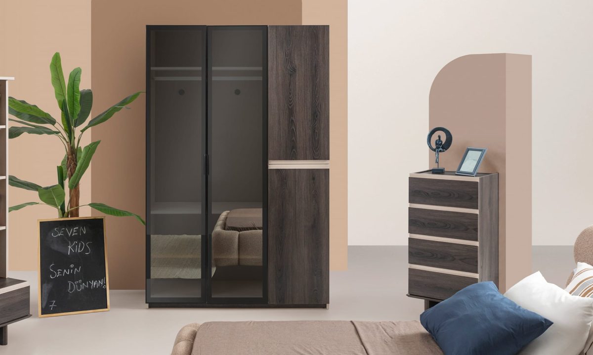 Kolej 3 Kapılı Dolap - Görsel 5