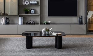 Cardiff Orta Sehpa ( Cam Tablalı )