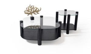 974 Orta Sehpa ( Clear Glass )