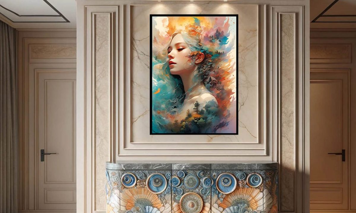 Vonalli Tablo - Görsel 1