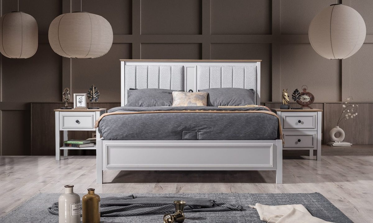 Nordic Bazalı Karyola - Görsel 2