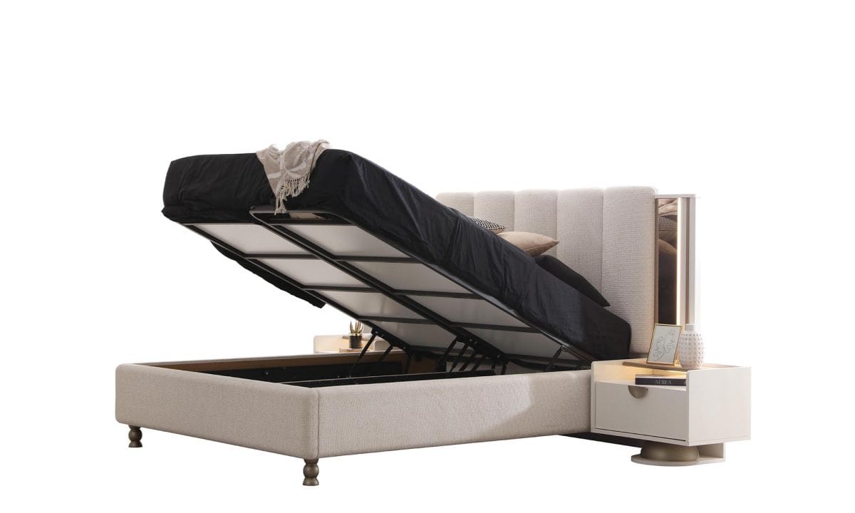 Bianco 160x200 Bazalı Karyola - Görsel 2