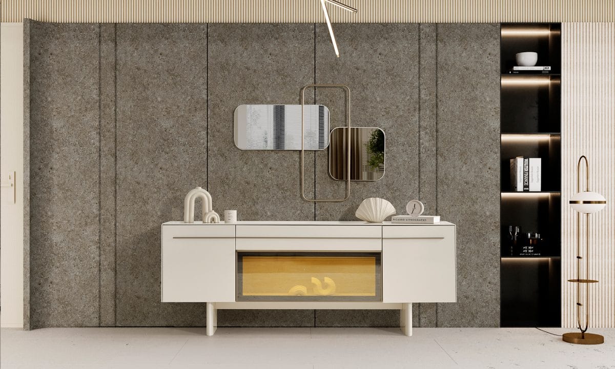 Petra Konsol ve Aynası - Görsel 1