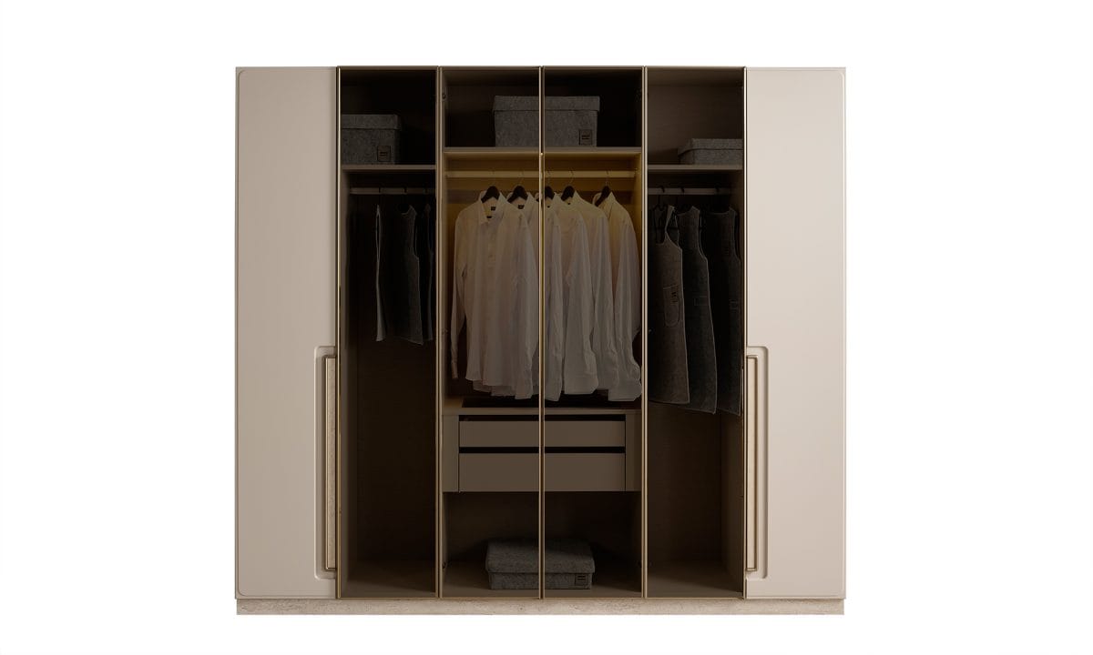 Mona 6 Kapılı Dolap - Görsel 3