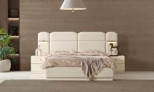 Roza 160x200 Bazalı Karyola