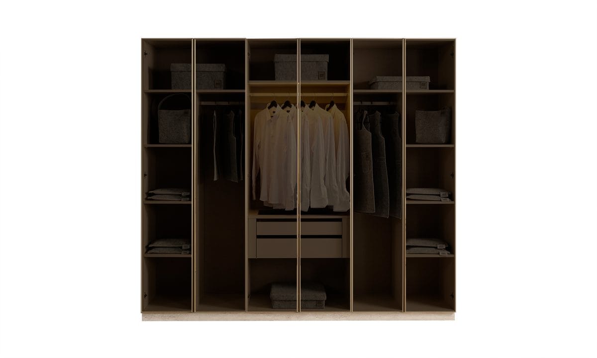 Mona 6 Kapılı Dolap - Görsel 4