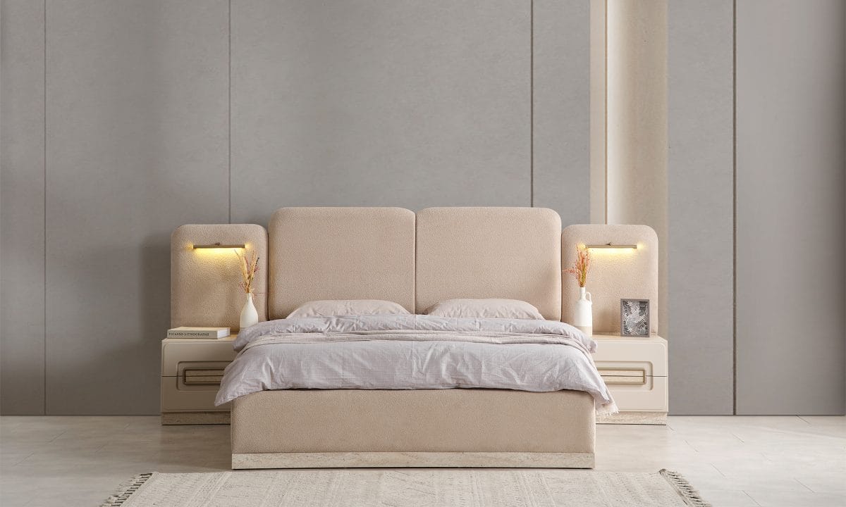 Mona 160x200 Bazalı Karyola - Görsel 1