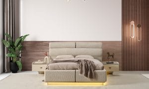 Capri 160x200 Bazalı Karyola